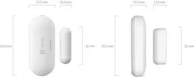 ismanus namas - EZVIZ T2C Išmanusis durų ir langų jutiklis Baltas (White) - 5 nuotrauka