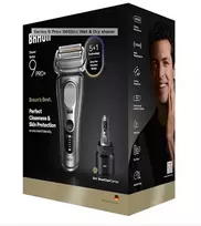 barzdaskute braun series 9 - Braun Series 9 PRO+ 9655cc, grafitas (Graphite Grey) - 2 nuotrauka