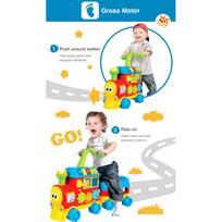 stumdukas - Lavinimo žaislas Smily Play Locomotive Grow With Me - 5 nuotrauka