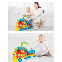 stumdukas - Lavinimo žaislas Smily Play Locomotive Grow With Me - 6 nuotrauka