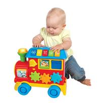 stumdukas - Lavinimo žaislas Smily Play Locomotive Grow With Me - 9 nuotrauka