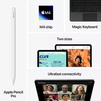 ipad tele2 - Apple iPad Air 11" M4 Wi-Fi 128GB Starlight (Auksinis) - 5 nuotrauka
