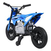 motociklai - Elektrinis motociklas HONDA CFR450R, Blue - 17 nuotrauka