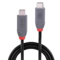lindy anthra line - CABLE USB4 240W TYPE C 0.8M/40GBPS ANTHRA LINE 36956 LINDY - 3 nuotrauka