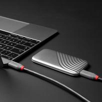 lindy anthra line - CABLE USB4 240W TYPE C 0.8M/40GBPS ANTHRA LINE 36956 LINDY - 4 nuotrauka