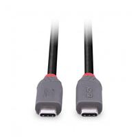 lindy anthra line - CABLE USB4 240W TYPE C 0.8M/40GBPS ANTHRA LINE 36956 LINDY - 5 nuotrauka