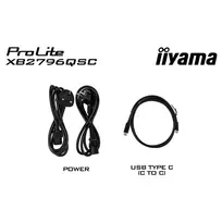 iiyama prolite - iiyama ProLite XB2796QSC-B1 27", IPS, QHD, 75Hz, Juodas (Black) - 3 nuotrauka