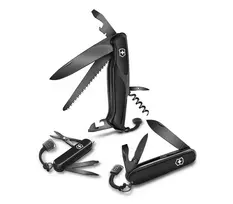 knife - Victorinox Ranger Grip 55 Onyx Juodas - 4 nuotrauka