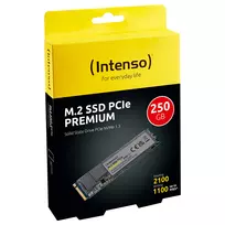 nvme ssd - Intenso Premium 250GB M.2 NVMe SSD - 5 nuotrauka