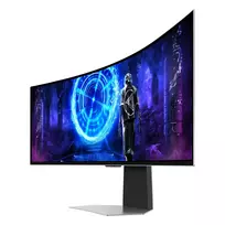 samsung odyssey oled - Samsung Odyssey G9 LS49DG954SU 49", OLED, sidabras (silver) - 3 nuotrauka