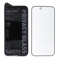 iphone se 4 - Veason 6D Pro Veason Privacy Glass for iPhone 13 Black - 5 nuotrauka