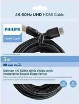 philips laidas - Philips SWV5531/00 HDMI į HDMI laidas 3m Juodas (Black) - 2 nuotrauka