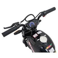 elektriniai motociklai - Elektrinis motociklas SUPERMOTO, Black - 7 nuotrauka