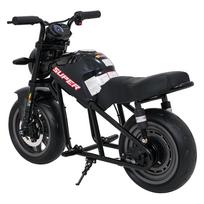 elektriniai motociklai - Elektrinis motociklas SUPERMOTO, Black - 24 nuotrauka