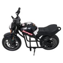 elektriniai motociklai - Elektrinis motociklas SUPERMOTO, Black - 25 nuotrauka