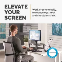senukai televizoriai - ACC RISER PREMIUM/ADJUSTMENTS 9169401 FELLOWES - 9 nuotrauka