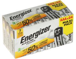 elementai aaa 24 vnt - Energizer Alkaline Power AAA LR03 24 vnt. - 2 nuotrauka