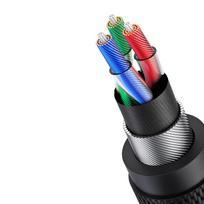 mini jack aux cable - UGREEN AV183 Mini jack cable 3.5mm, AUX, 3m (black) - 4 nuotrauka