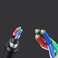 mini jack aux cable - UGREEN AV183 Mini jack cable 3.5mm, AUX, 3m (black) - 7 nuotrauka
