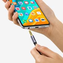 mini jack aux cable - UGREEN AV183 Mini jack cable 3.5mm, AUX, 3m (black) - 14 nuotrauka