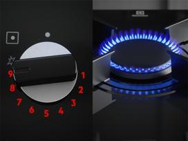 imontuojama dujine kaitlente - Electrolux KGV8473IK - 4 nuotrauka