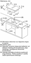 indukcine kaitlente - BOSCH PXX89BD56E - 6 nuotrauka