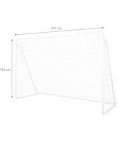 futbolas - Futbolo vartų tinklas Nils Extreme NT8245, 245 x 155 x 80 cm - 2 nuotrauka