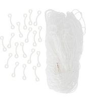 futbolas - Futbolo vartų tinklas Nils Extreme NT8245, 245 x 155 x 80 cm - 4 nuotrauka