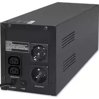 ups 900 w - QOLTEC 53776 UPS 1500VA 900W - 3 nuotrauka