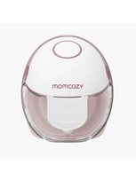 elektrinis - MOMCOZY M6 dvigubas nešiojamas belaidis pientraukis, Raudonas (Red) - 9 nuotrauka