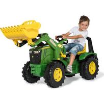 traktoriuko su - Rolly Toys RollyX-Trac Premium John Deere 8400R, žalia (Green) - 2 nuotrauka