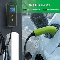 type2 16a - Qoltec 52470 Mobilus įkroviklis EV 2-in-1 Tipas 2, 3.5kW, 230V - 8 nuotrauka