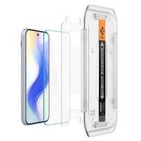 9 pro - Spigen "Glas.tR EZ Fit" Apsauginis stiklas Google Pixel 9 / 9 Pro - 2 vnt. Skaidrus (Clear) - 3 nuotrauka