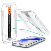 9 pro - Spigen "Glas.tR EZ Fit" Apsauginis stiklas Google Pixel 9 / 9 Pro - 2 vnt. Skaidrus (Clear) - 7 nuotrauka