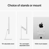 monitorius apple 27 - Apple Studio Display 27", IPS, Standard Glass, Tilt-adjustable stand - 7 nuotrauka