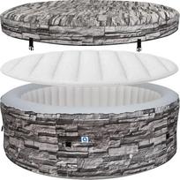 no spa - AVENLI NICE, 6 asmenims, 204 x 70 cm, raudonų plytų (Brick) - 4 nuotrauka