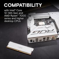 crucial 32gb ddr5 6000 - Crucial Pro Overclocking DDR5 32GB (2x16GB) 6000MHz CL36 Balta (White) - 4 nuotrauka