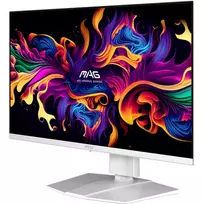 oled 27 inch - MSI MAG 272QPWDE QD-OLED X28 26.5", baltas (white), QHD, 280Hz - 4 nuotrauka
