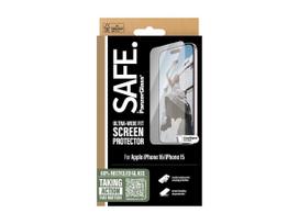 screen protector iphone 16 - PanzerGlass "SAFE Screen Protector iPhone 16" Ultra-Wide Fit - 2 nuotrauka