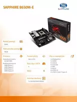 2.5gb - Sapphire B650M-E M-ATX DDR5 AM5 - 3 nuotrauka