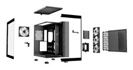 korpusas be quiet! - Be Quiet! LIGHT BASE 600 LX Black (Juodas) - 9 nuotrauka