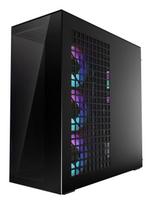 white glass - ARCTIC Xtender Mirror kompiuterio korpusas, Mid Tower, E-ATX, RGB, Tempered Glass – juodos spalvos, mirrored - 7 nuotrauka