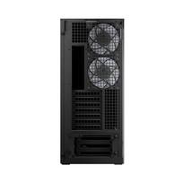white glass - ARCTIC Xtender Mirror kompiuterio korpusas, Mid Tower, E-ATX, RGB, Tempered Glass – juodos spalvos, mirrored - 11 nuotrauka