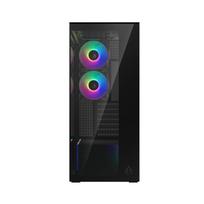 white glass - ARCTIC Xtender Mirror kompiuterio korpusas, Mid Tower, E-ATX, RGB, Tempered Glass – juodos spalvos, mirrored - 13 nuotrauka