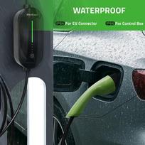 ev ikrovimo - Qoltec Mobilus elektromobilių įkroviklis 2in1 Type 2, 3.5kW, 5m - 3 nuotrauka