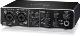 audio interface - Behringer UMC202HD garso plokštė - 2 nuotrauka