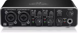 audio interface - Behringer UMC202HD garso plokštė - 4 nuotrauka