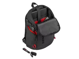 vandeniui atsparus deklas - Genesis Pallad 420  Fits up to size 15.6 "  Laptop Backpack  Black  Waterpr - 2 nuotrauka