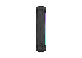 fractal design - Fractal Design Momentum 12 RGB 120 mm 3-pack Juodas (Black) - 5 nuotrauka
