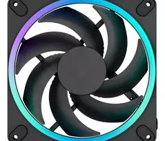 kompiuterio ventiliatorius - Fractal Design Momentum 14 RGB 3-pack Juodas (Black) - 2 nuotrauka